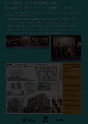 2014 exposición CSCAE. Proyecto Zorroza