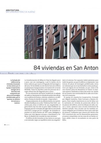 2012 revista ZAZPIKA. Proyecto San Antón